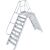 ÜBERSTIEG, STATIONÄR (LEICHTMETALL) 2x9 STUFEN 0,8 M, 60°