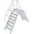 ÜBERSTIEG, STATIONÄR (LEICHTMETALL) 2x7 STUFEN 1,0 M, 60°