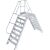 ÜBERSTIEG, STATIONÄR (LEICHTMETALL) 2x8 STUFEN 1,0 M, 60°