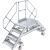 ÜBERSTIEG, FAHRBAR (LEICHTMETALL) 2x4 STUFEN 0,6 M, 45°