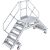 ÜBERSTIEG, FAHRBAR (LEICHTMETALL) 2x6 STUFEN 0,6 M, 45°