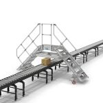 ÜBERSTIEG, FAHRBAR (LEICHTMETALL) 2x7 STUFEN 0,6 M,...