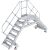 ÜBERSTIEG, FAHRBAR (LEICHTMETALL) 2x7 STUFEN 0,6 M, 45°