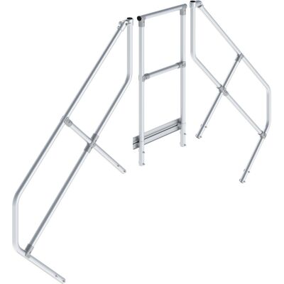 HANDLAUF 2x5 STUFEN 45°