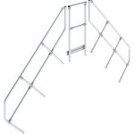 HANDLAUF 2x7 STUFEN 45°