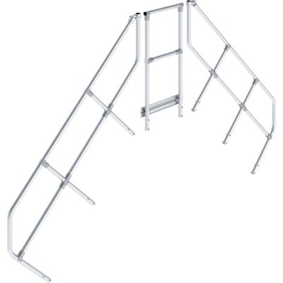 HANDLAUF 2x9 STUFEN 45°