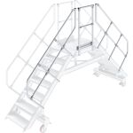 HANDLAUF 2x9 STUFEN 45°