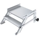PODESTTREPPE, FAHRBAR (LEICHTMETALL) AH 2,4 M, SB 1,0 M