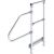 HANDLAUF MIT GELÄNDER FÜR 2 STUFEN