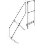 HANDLAUF MIT GELÄNDER FÜR 4 STUFEN