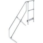 HANDLAUF MIT GELÄNDER FÜR 5 STUFEN