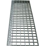 STUFENAUSFÜHRUNG STAHL GITTERROST 1,0 M AUFPREIS/STUFE