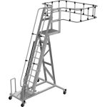 STABILO TANKWAGENLEITER, KORB ECKIG, PLATTFORM...