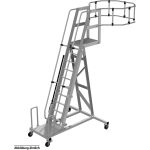 STABILO TANKWAGENLEITER, KORB RUND, PLATTFORM...