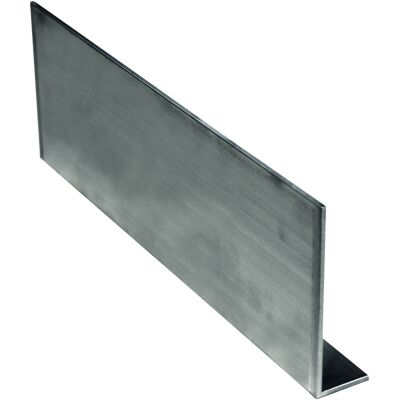 ALU-FUSSLEISTE Ø 100 x 30 x 6.000 MM
