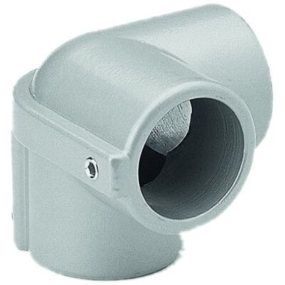 ECK-VERBINDER 90° KOPFSTÜCK, AUSFÜHRUNG VERSCHRAUBUNG, STAHL VERZINKT, Ø 40 MM