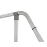 CONNECT-SYSTEM T-VERINDER, ALU Ø 40 MM, AUSFUHRUNG VERSCHRAUBUNG, STAHL VERZINKT