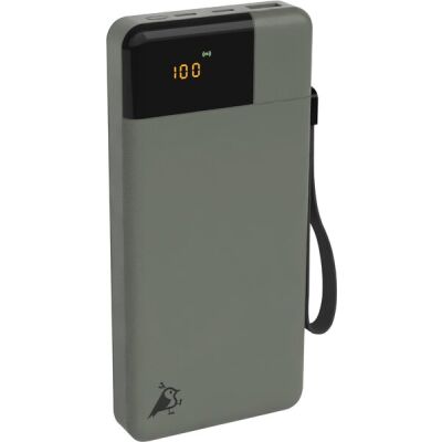 Aqiila POWERBIRD B20, Powerbank 20W, 20.000 mAh, USB-C, USB-A, für 3 Geräte parallel, grün