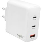 Aqiila Ladegerät Chargebird W4, 2x USB-C, 1x USB-A...