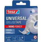 tesa® Universal doppelseitiges Tape Nano Power, 3 m x...