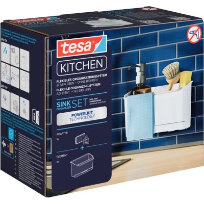 tesa KITCHEN Spülbecken Organiser SET?