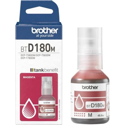 Brother Tintenpatrone BTD180 für Drucker DCPT 580 oder 780 DWRE1, magenta