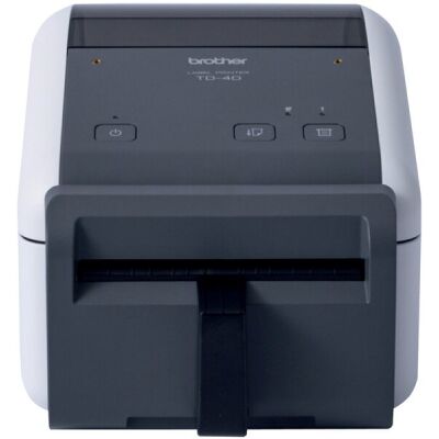 TD4420DNFC Etikettendrucker, Linerless, druckt bis zu 203 mm / Sek, Etiketten bis 118 mm Breite, Druckbreite bis 104 mm, 203 dpi, USB-, LAN- und Serielle Schnittstellen