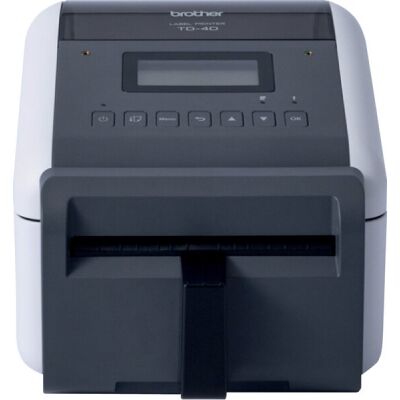 TD4550DNWBFC Etikettendrucker, Linerless, druckt bis zu 152 mm / Sek, Etiketten bis 118 mm Breite, Druckbreite bis 108 mm, Druckqualität bis 300 dpi, USB-, LAN- und Serielle Schnittstellen WLAN, Bluetooth