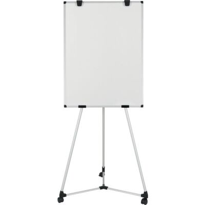 Flipchart Earth Kyoto, mobil, magnethaften, Dreibein mit Rollen, (H x B x T) 1950 x 850 x 740 mm, weiß