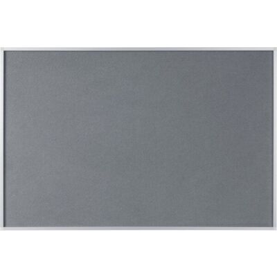 Pinnwand New Generation, Filz, (H x B x T) 1800 x 1200 x 24 mm, grau
