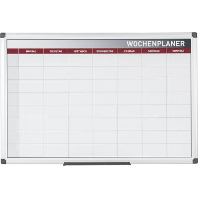 Wochenplaner 52 Wochen, Jahresplaner, magnetisch, 90 x 60 cm