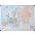 Tafel, Eurokarte, magnetisch, (H x B x T) 1200 x 900 x 24 mm, mehrfarbig