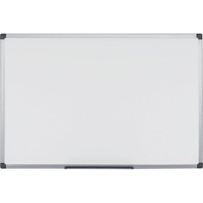 Whiteboard, beidseitig beschreibbar, (H x B x T) 90 x 120 x 2,4 cm, weiß