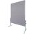Moderationstafel, beidseitig Filzbezug, (H x B x T) 1200 x 1500 x 60 mm, grau