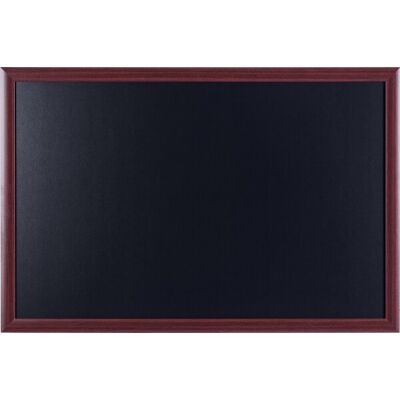 Kreidetafel Transitional, Holzrahmen, (H x B x T) 900 x 600 x 24 mm, kirschoptik