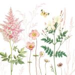 Servietten, 33 x 33 cm, Motiv Soft Romance