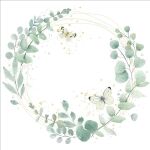 Servietten, 33 x 33 cm, Motiv Festlich