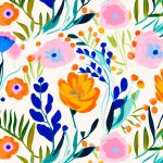 Servietten, 33 x 33 cm, Motiv Flower Painting