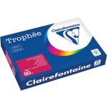 Kopierpapier Trophee, DIN A3, 80g/qm, 500 Blatt, kirschrot