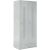 Garderobenspind, Sockel, Zylinderschloss, (H x B x T) 1800 x 800 x 500 mm, grau/grau
