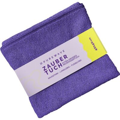 Zaubertuch violett, Microfaser 40 x 40 cm