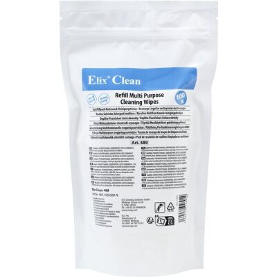 ECS Nachfüllbeutel, 100 Feuchttüchern