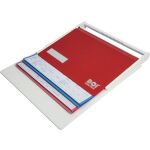 Universalplanette rot,  Grundplatte weiß