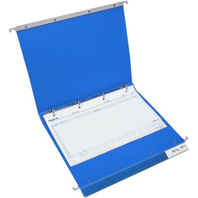 PP-Hängemappe DIN A4, economy click-line, blau