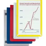 Magnet-Sichttasche DIN A6 quer, transparent