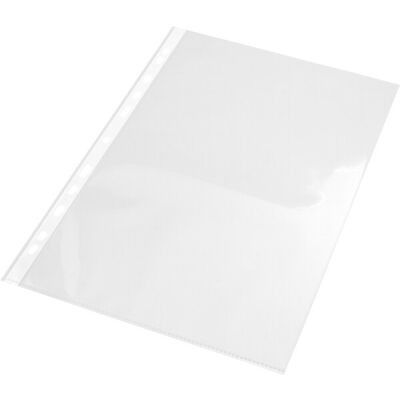 Prospekthülle stabil, DIN A4, glatt, Stärke 0,12 mm, farblos