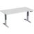 Elektro-Hubtisch Elevate Basic, höhenverstellbar, (H x B x T) 730-1230 x 800 x 1600 mm, lichtgrau/silber