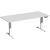 Elektro-Hubtisch Elevate Basic, höhenverstellbar, (H x B x T) 730-1230 x 800 x 1800 mm, lichtgrau/weiß