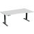 Elektro-Hubtisch Elevate Basic, rechts höhenverstellbar, (H x B x T) 730-1230 x 1000 x 1800 mm, lichtgrau/anthrazit