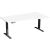 Elektro-Hubtisch Elevate Basic, rechts höhenverstellbar, (H x B x T) 730-1230 x 1000 x 1800 mm, weiß/anthrazit
